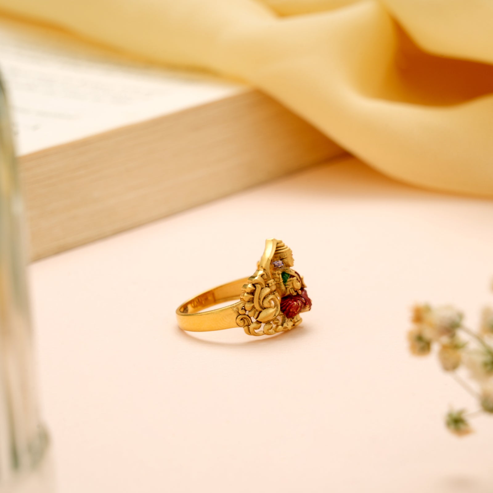 Divine Amman Gold Ring