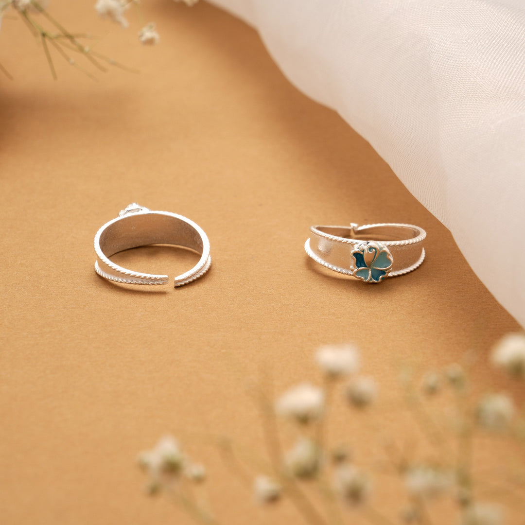 Classic Silver Heart Design Metti