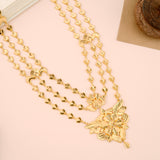 Fancy Turkey Design Gold Haram