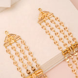 Trendy Turkey Pattern Gold Haram