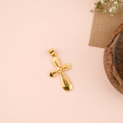 Graceful Gold Design Pendant