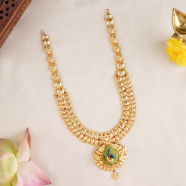 Authentic Peacock Temple Style Haram