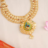 Bridal Peacock Temple Style Necklace