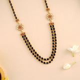 Sapphire Blossom Layer Necklace