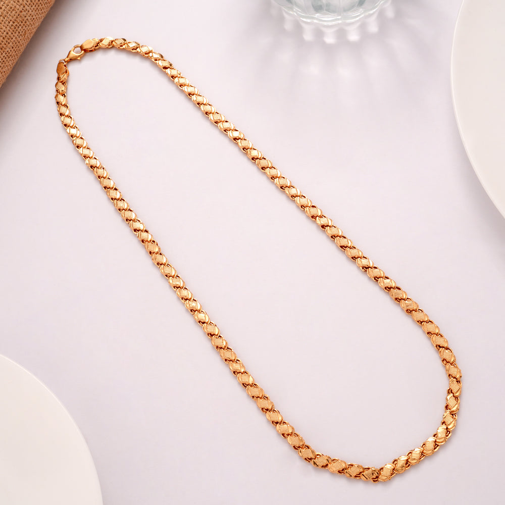 Traditional S Pattern Golden Chain