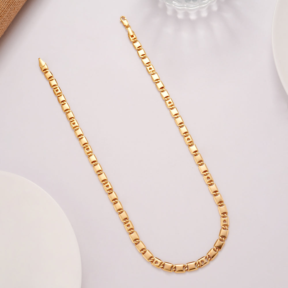 Stylish Nawabi Gold Plated Chain