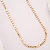 Traditional Bold Gold Plated Chain