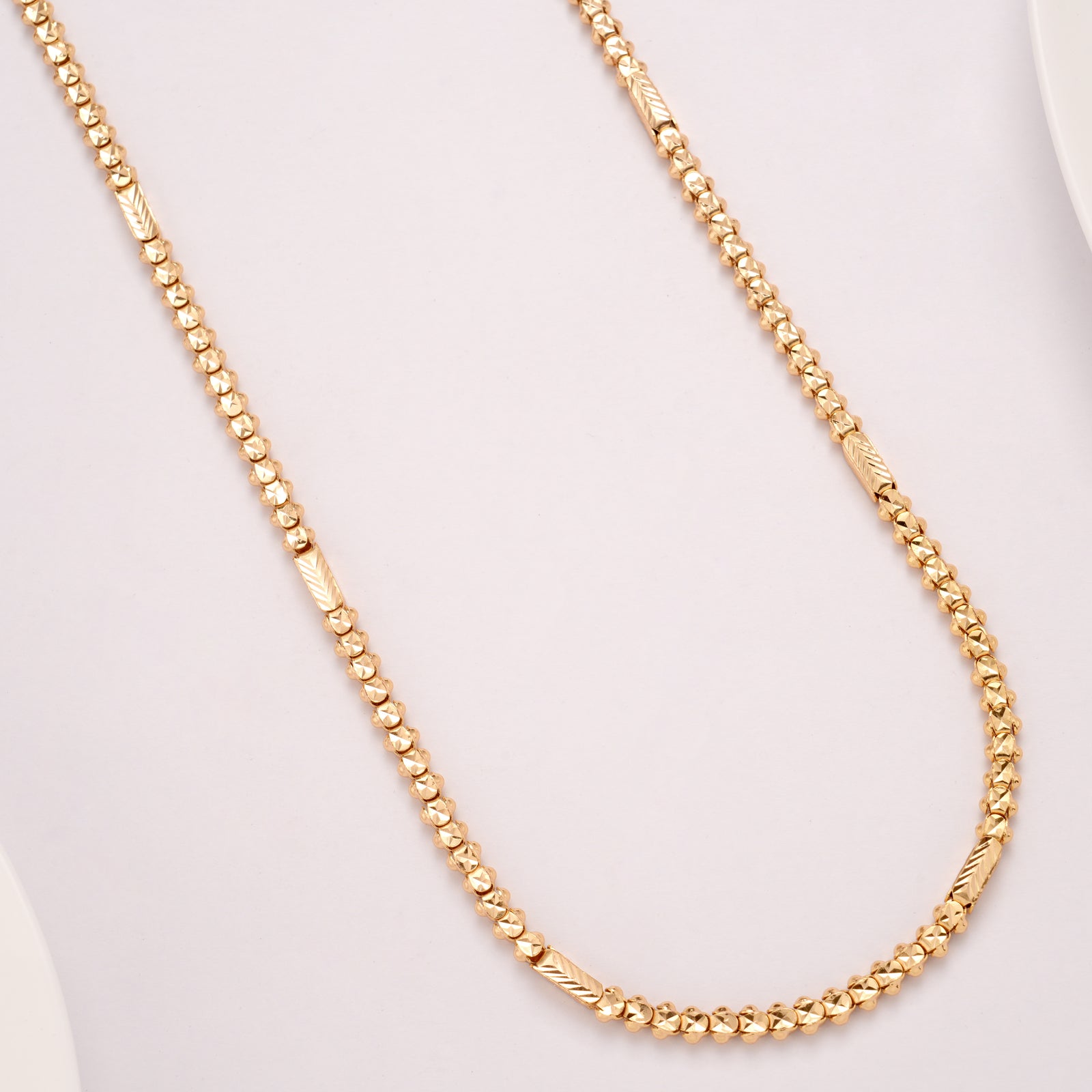 Traditional Bold Gold Plated Chain