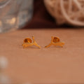 Elegant Gold Side Stud