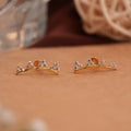 Minimalist crawler gold side stud