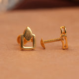 Minimal Handbag Gold Side Studs