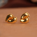 Baby Foot Design Gold Side Stud