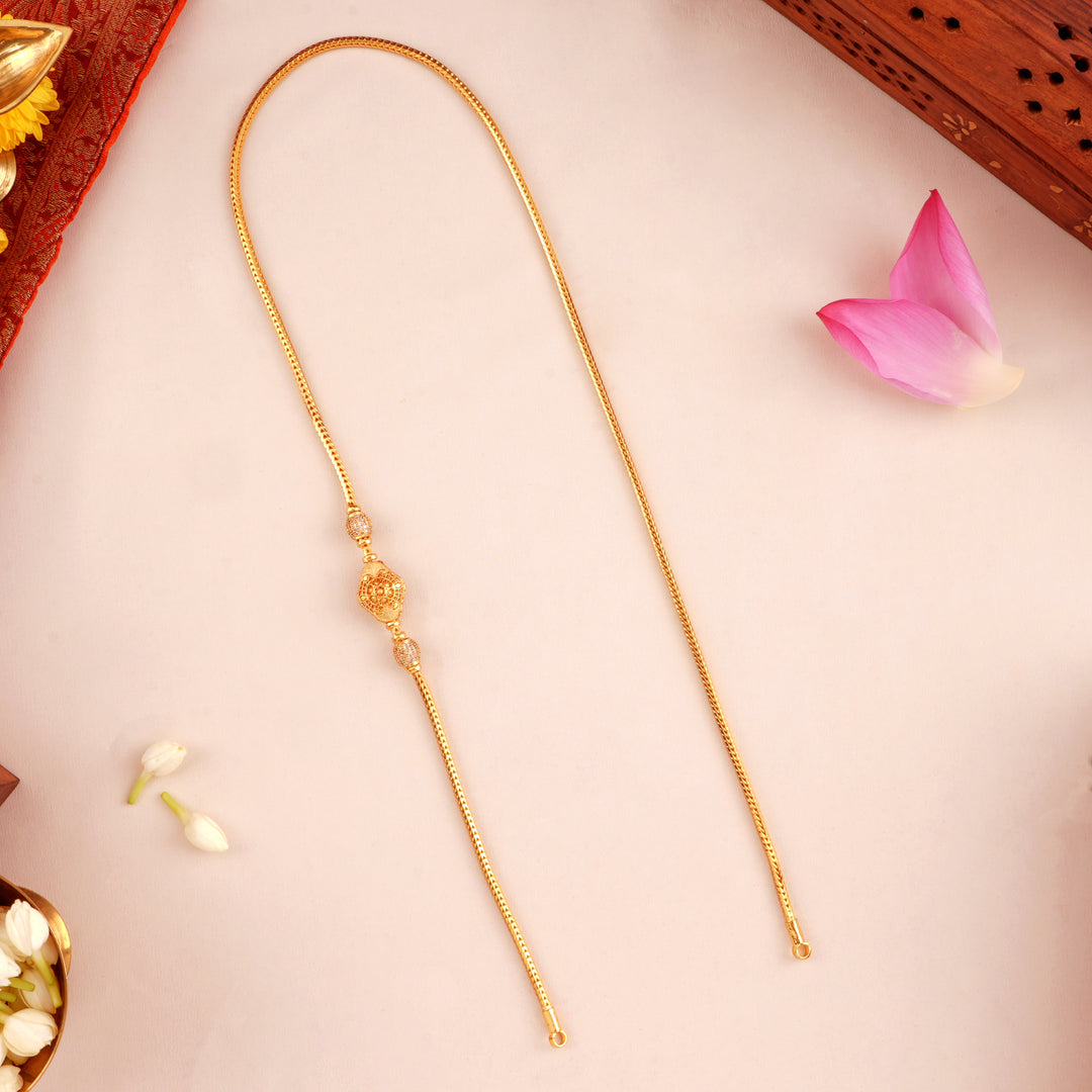 Radiant Charm Mugappu Chain
