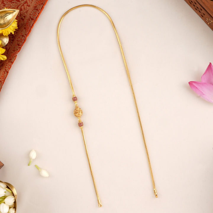 Sacred Glow Lakshmi Mugappu Chain