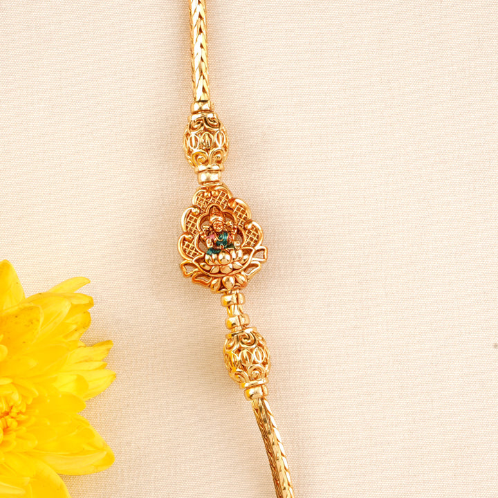 Graceful Shree Lakshmi Mugappu Chain