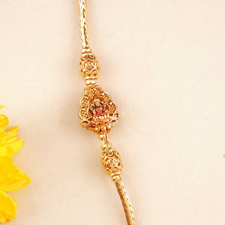Graceful Shree Lakshmi Mugappu Chain