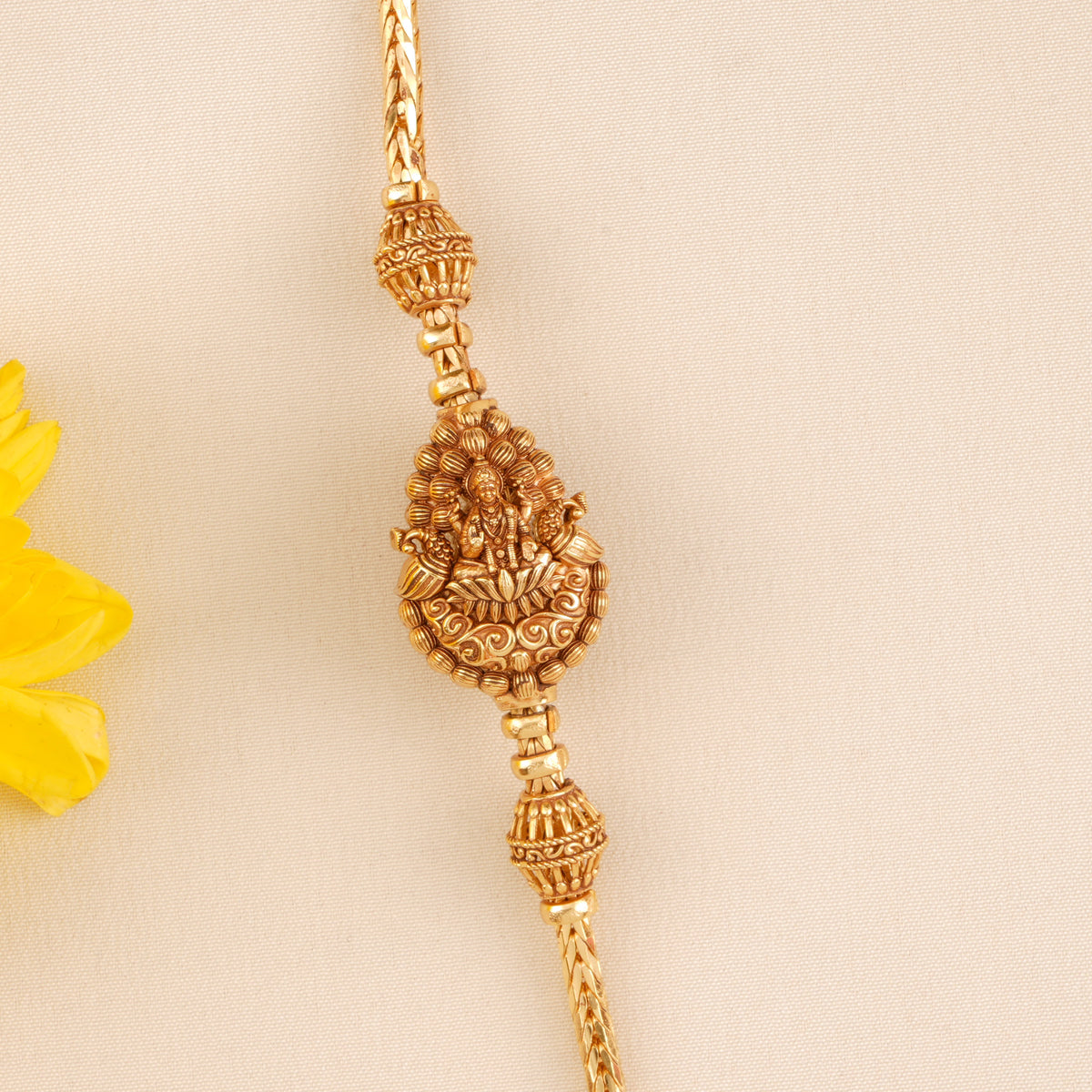 Blessed Divine Lakshmi Mugappu Chain