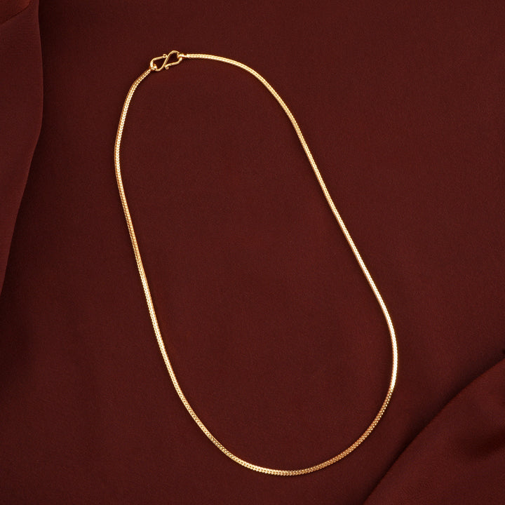 Regal Shine Fancy Silver Gold Plated Chain