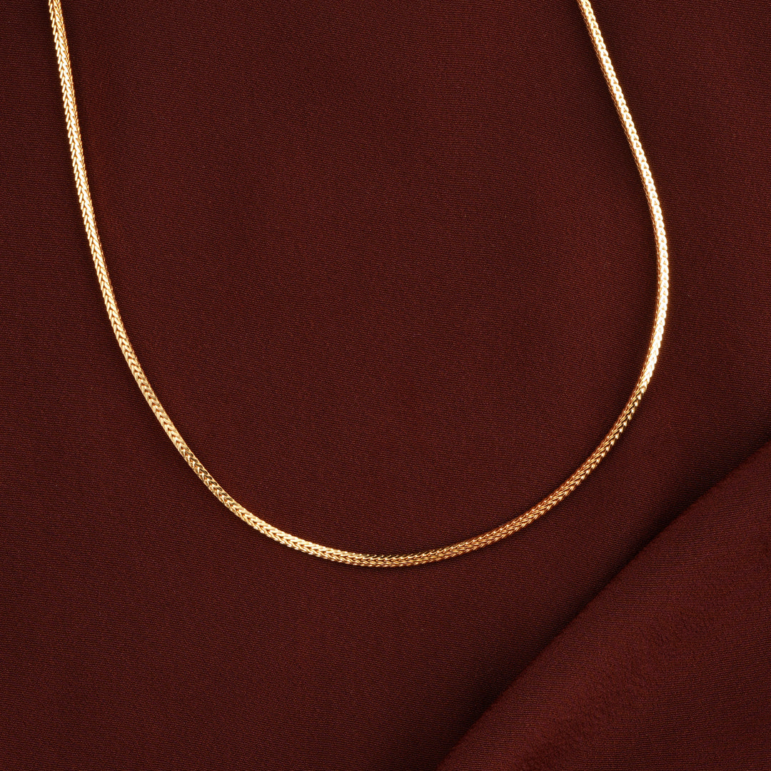 Regal Shine Fancy Silver Gold Plated Chain