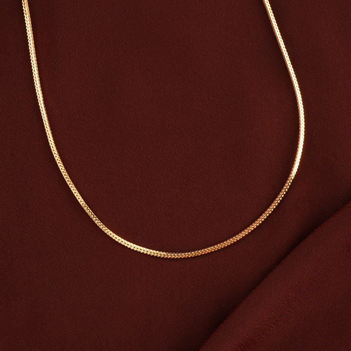 Regal Shine Fancy Silver Gold Plated Chain