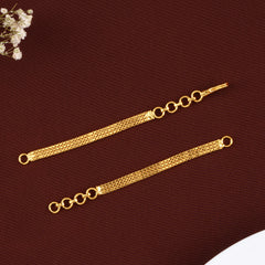 Detachable Silver Back Chain