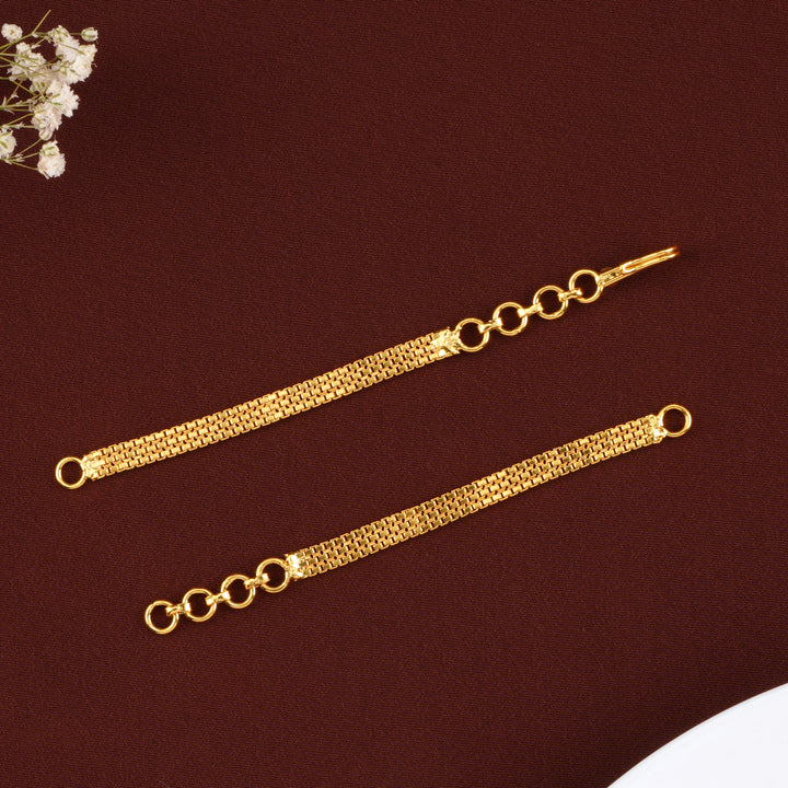 Detachable Silver Back Chain