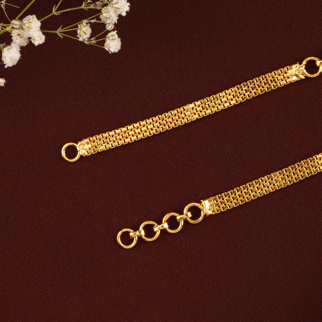 Detachable Silver Back Chain