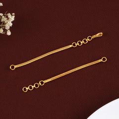 Adjustable Stylish Twist Silver Back Chain