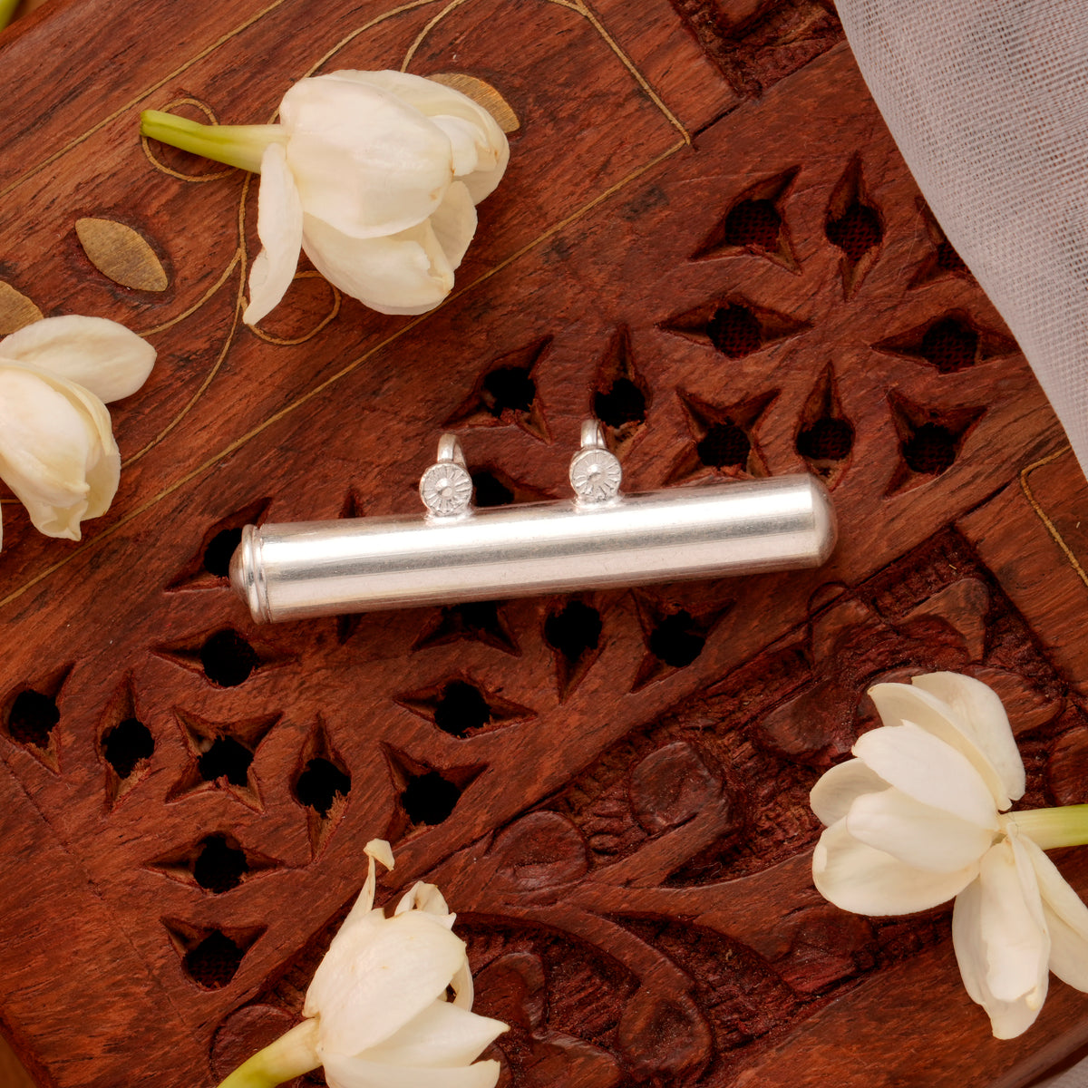 Shining Silver Thayathu Pendant