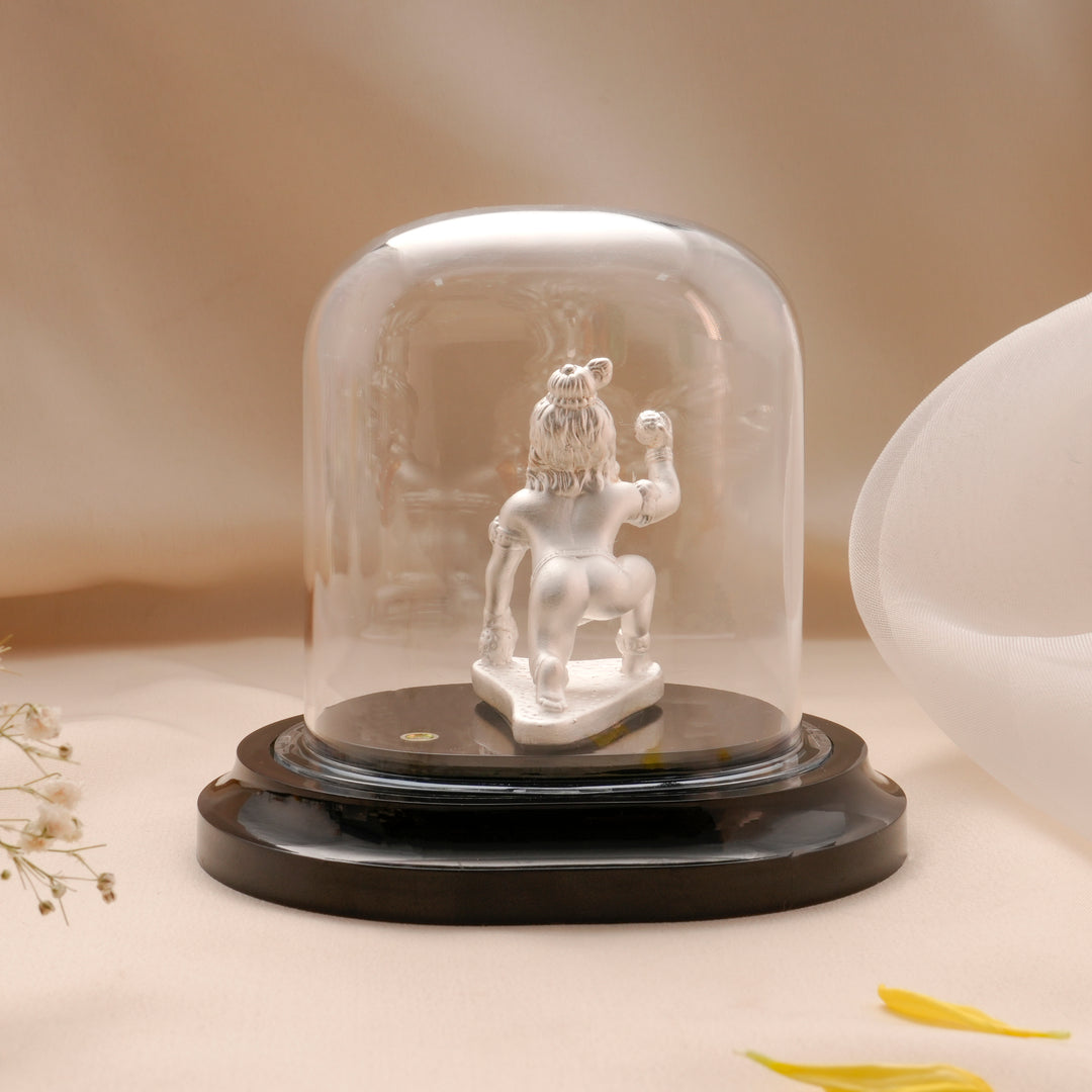 Divine Shri Krishna Silver Idol