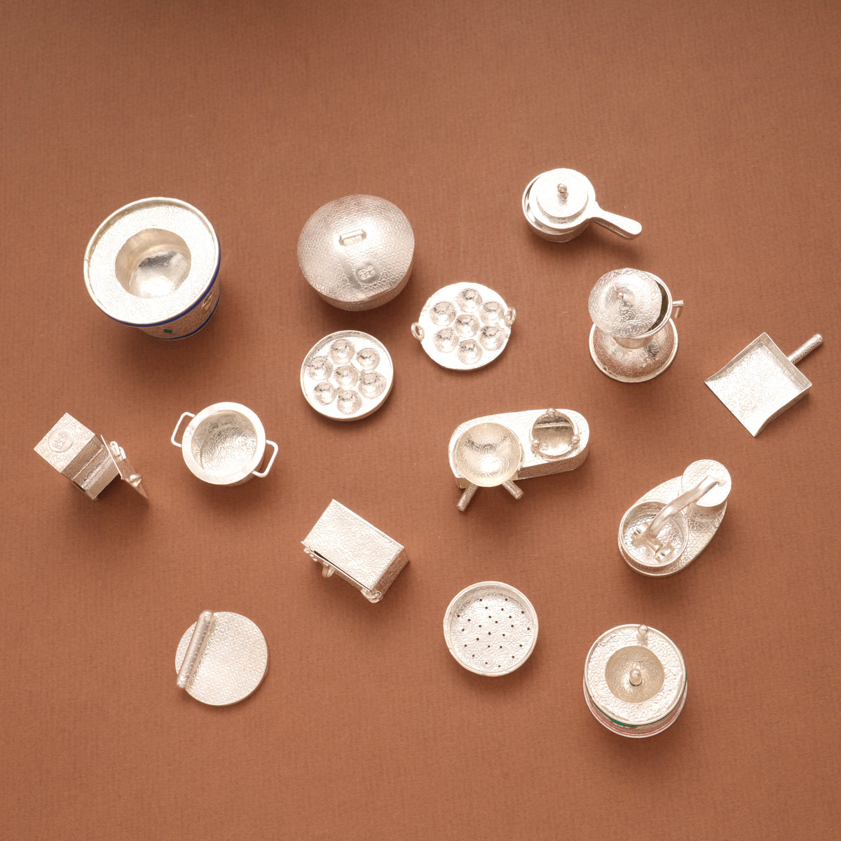 Joyful Kutties Kitchen Silver Toys Set
