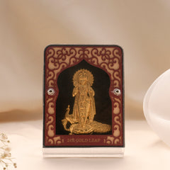 Lord Murugan Gold Leaf Frame