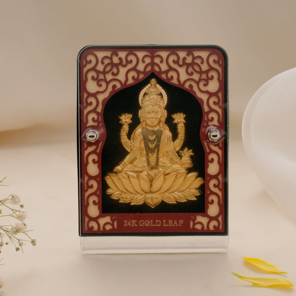 Traditional Gold Leaf Lakshmi Frame
