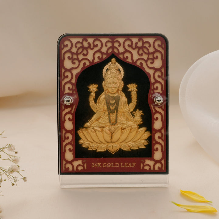 Traditional Gold Leaf Lakshmi Frame