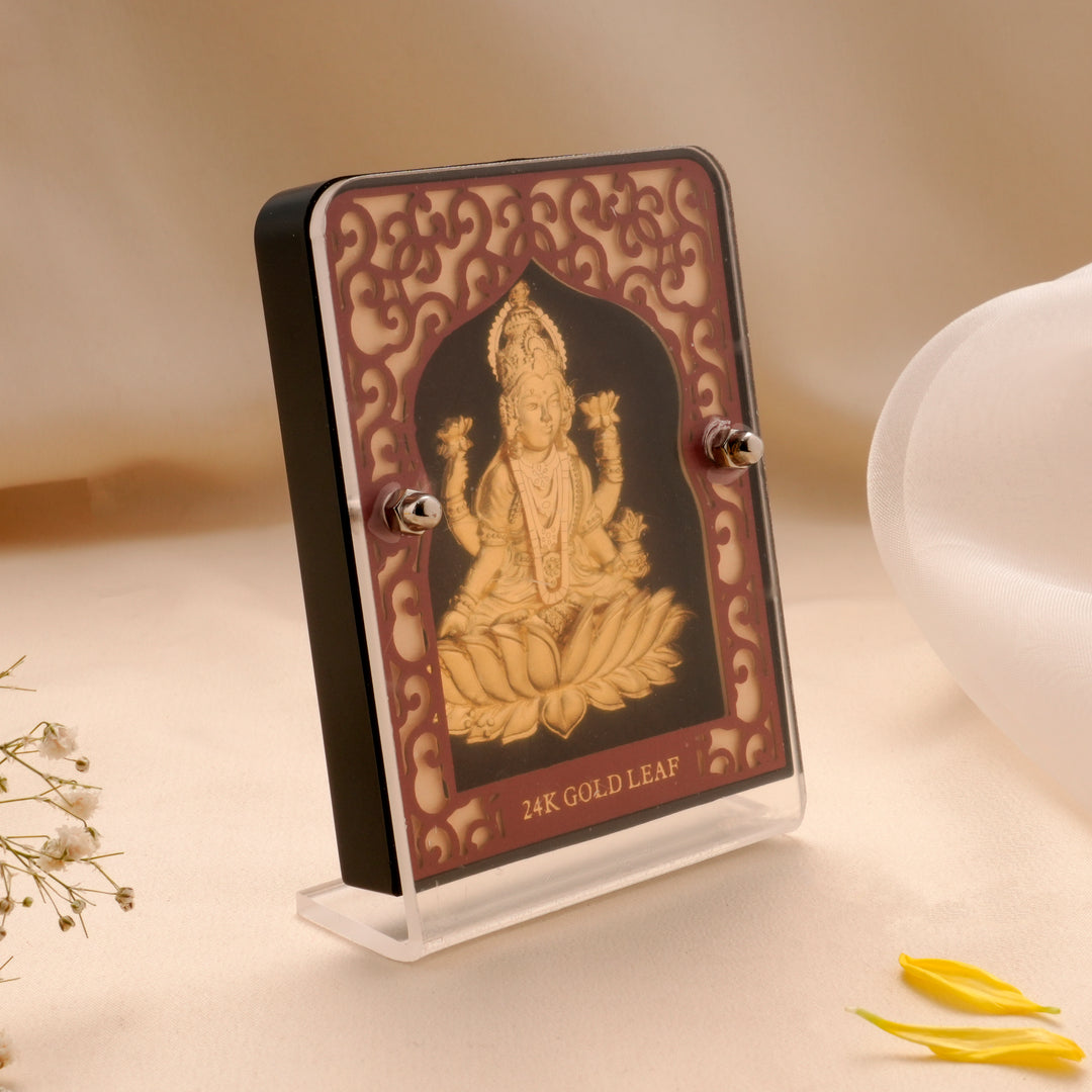 Traditional Gold Leaf Lakshmi Frame