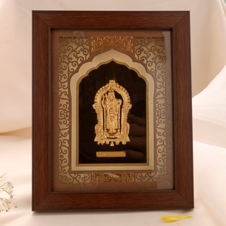 Sacred Murugan Fine Gold Frame
