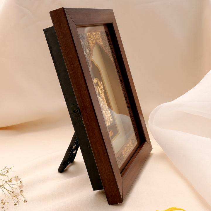 Fine Gold Lord Venkateshwara Photo Frame