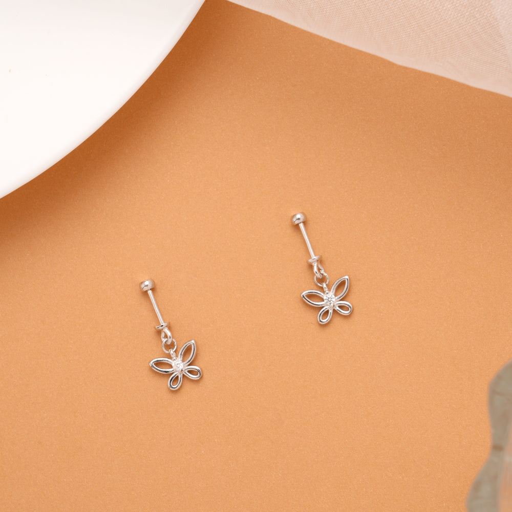 Classic Butterfly Design Silver Koppu