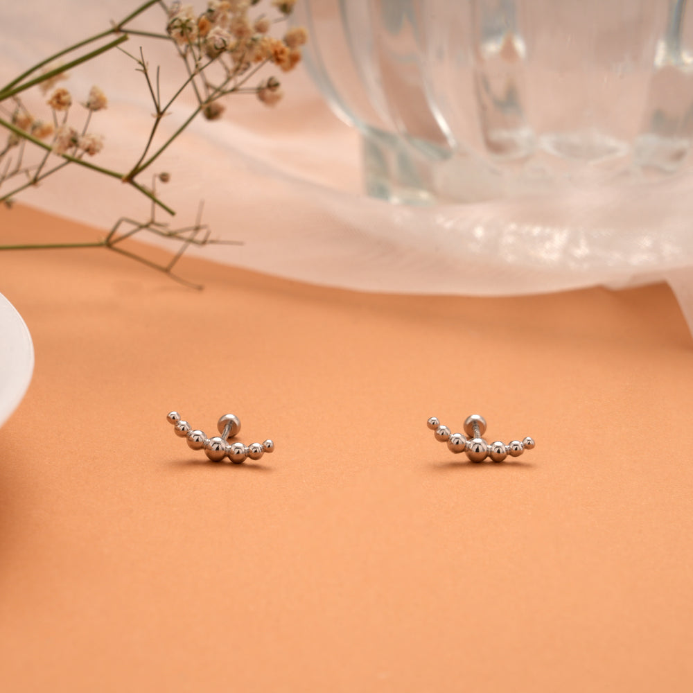 Charming Silver Lotus Flower Silver Koppu