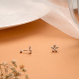 Premium Daisy Floral Silver Koppu