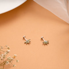 Timeless Olive Green Leaf Silver Koppu