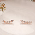 Shinning Heart Silver Rose Gold Climber