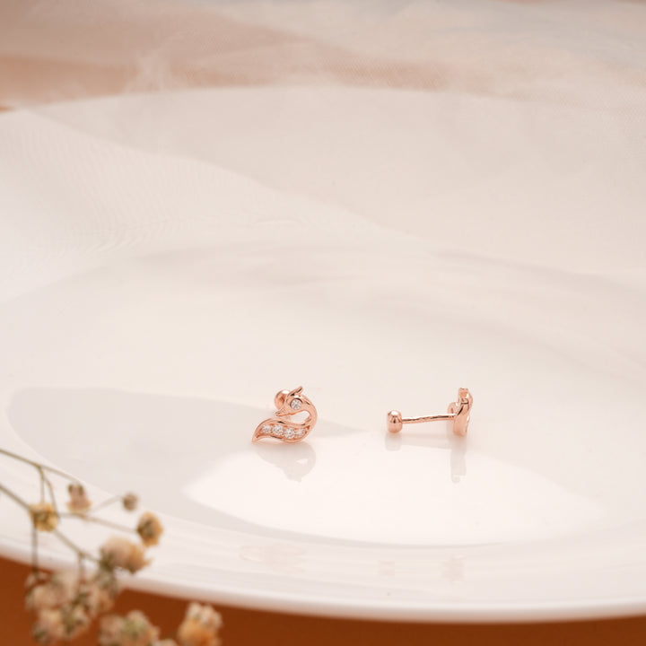 Classic Peacock Silver Rose Gold Koppu