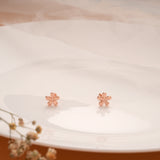 Stylish Daisy Silver Rose Gold Koppu
