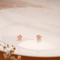 Stylish Daisy Silver Rose Gold Koppu