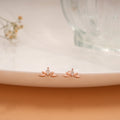 Stylish Lotus Leaf Silver Rose Gold Koppu