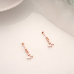Heritage Stone Drops Silver Rose Gold Koppu