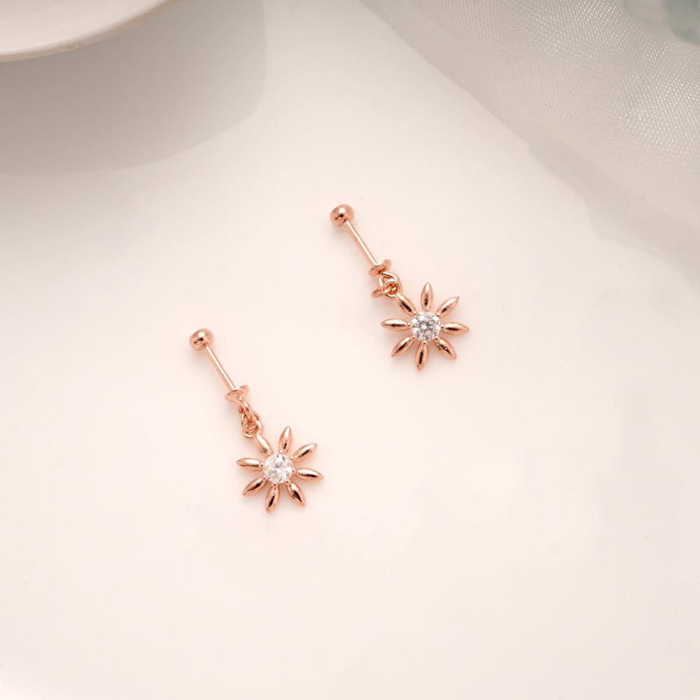 Premium Sunflower Silver Rose Gold Koppu