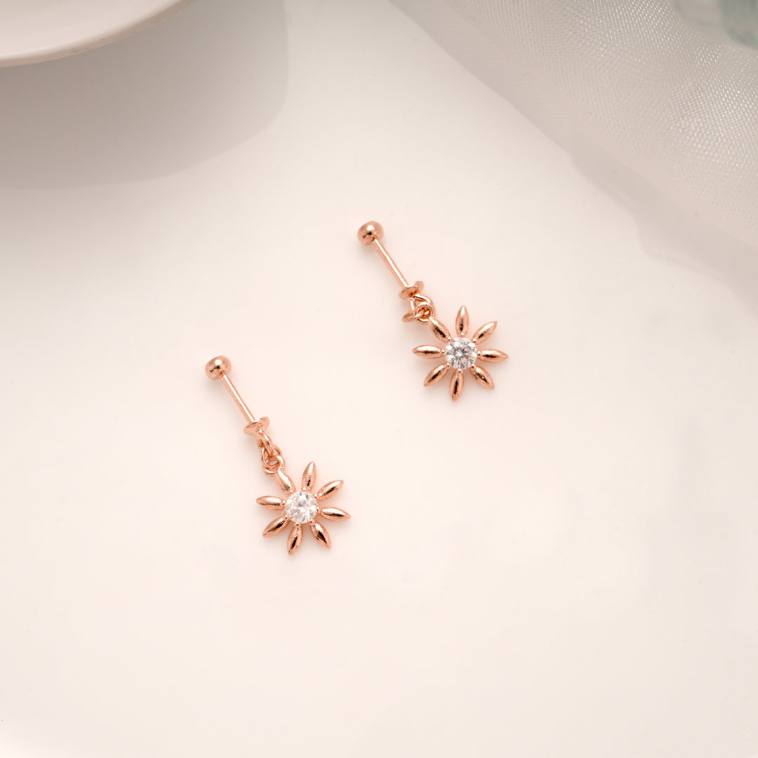 Premium Sunflower Silver Rose Gold Koppu