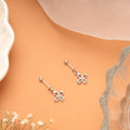 Clover Flower Design Silver Koppu
